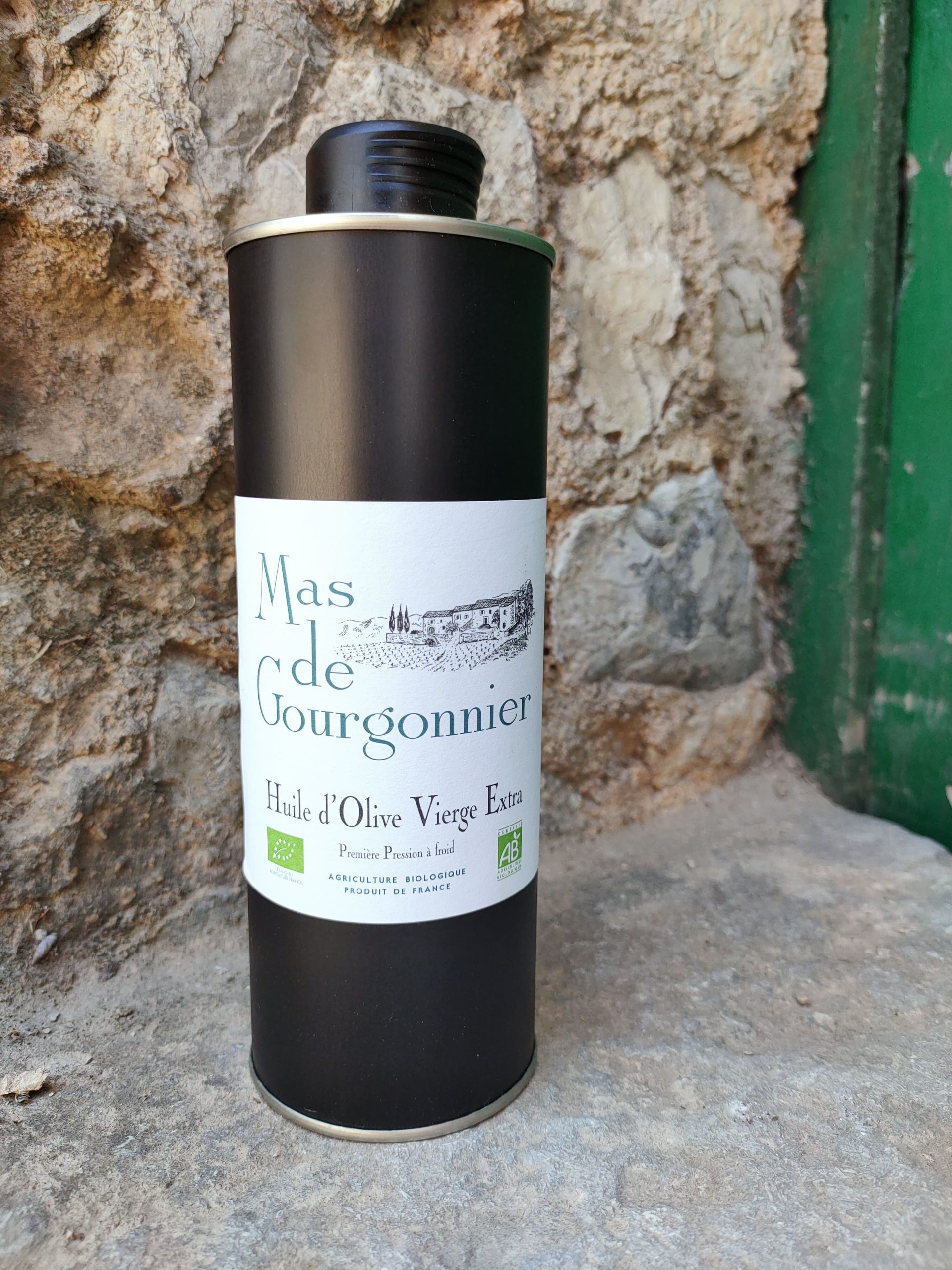 Huile D’Olive 75 cl flacon métal