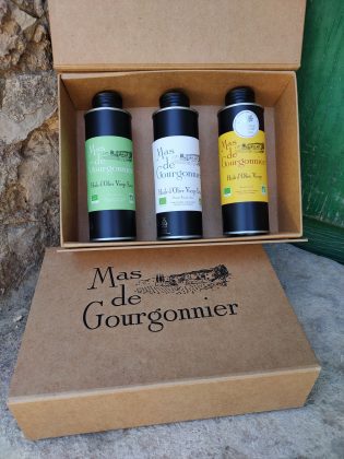 Coffret Trio d’Huiles d’Olive – 3 × 25 cL